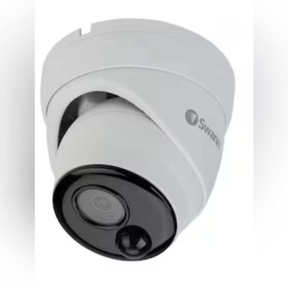 Swann 4K Dome Camera Indoor/Outdoor 1-Camera Hardwired Dome Sdhc Security System